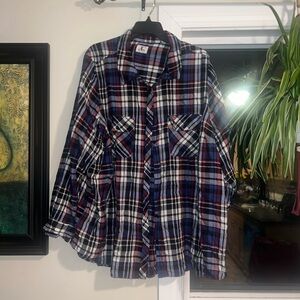 Penningtons Multicolor Plaid Button-Up Shirt
